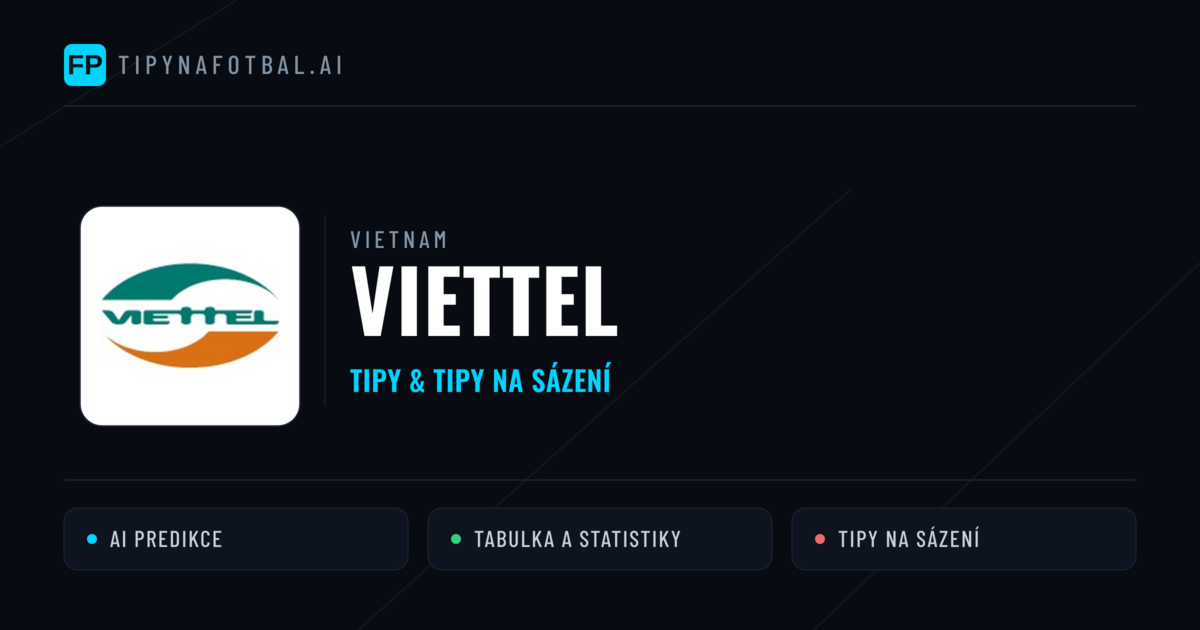 Viettel Tipy a statistiky