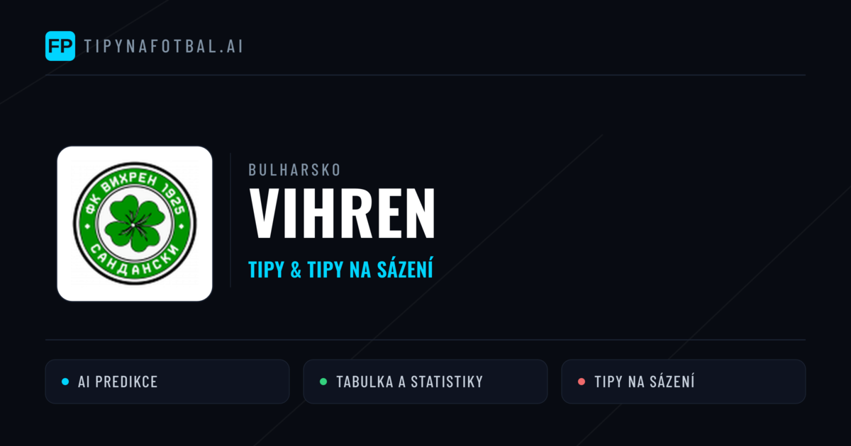 Vihren Tipy a statistiky