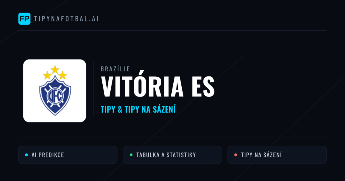 Vitória ES Tipy a statistiky