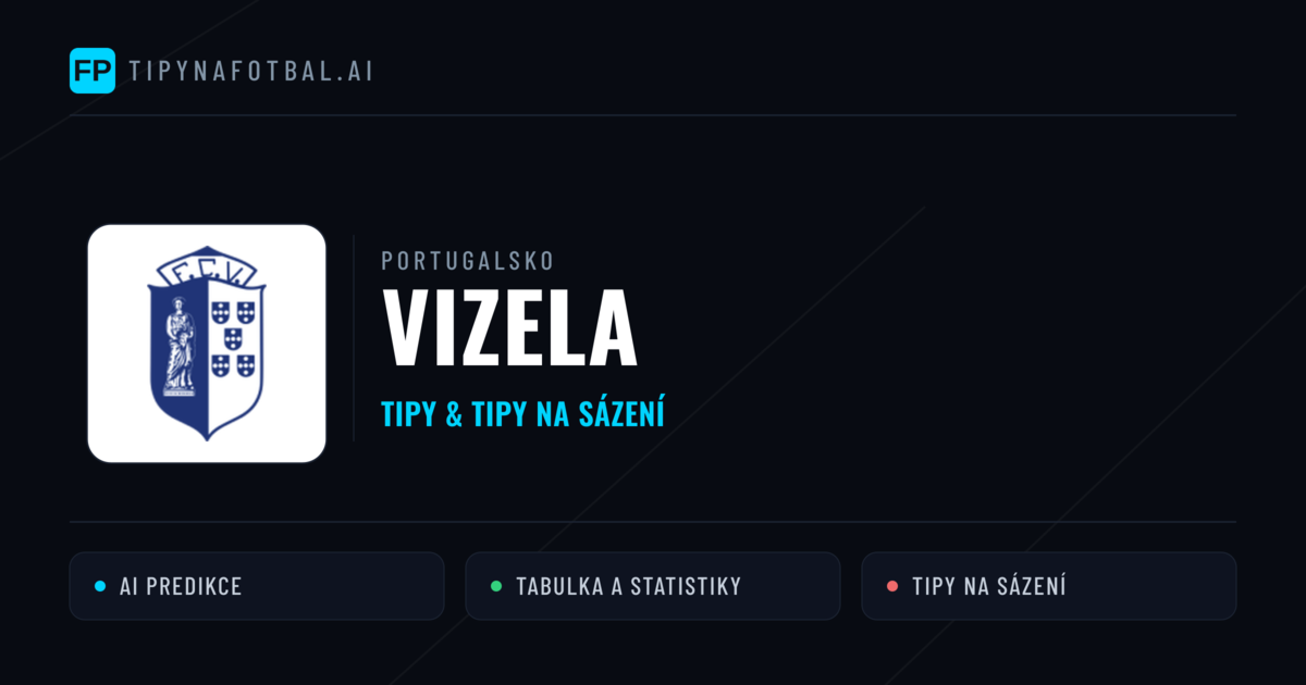 Vizela Tipy a statistiky