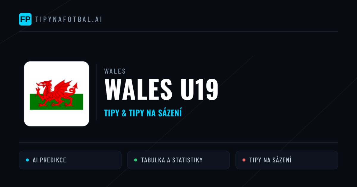 Wales U19 Tipy a statistiky