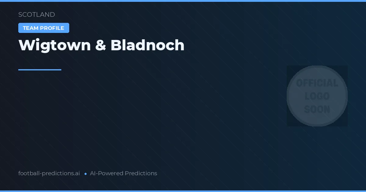 Wigtown & Bladnoch Tipy a statistiky