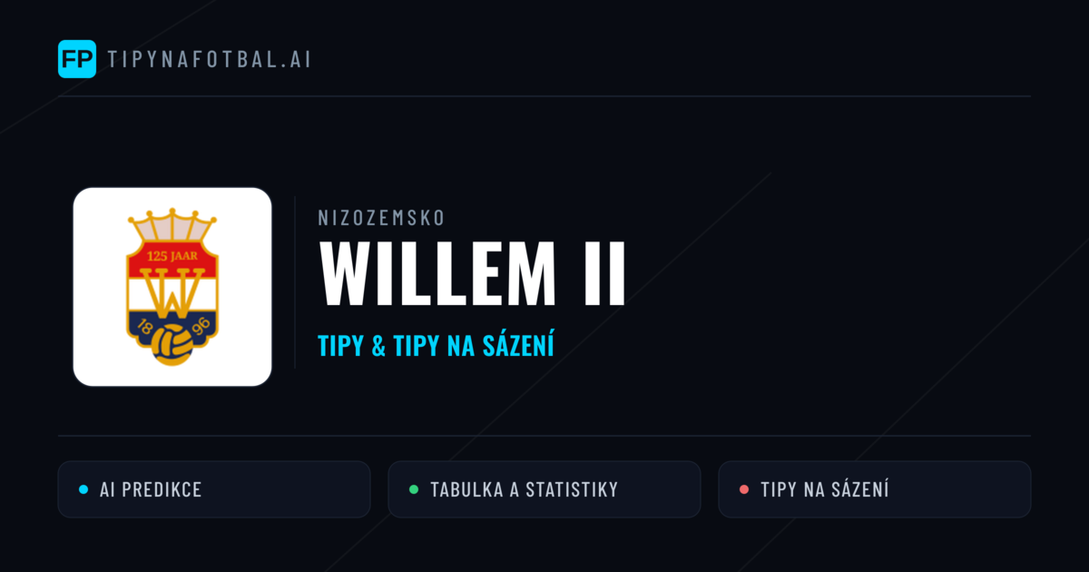Willem II Tipy a statistiky