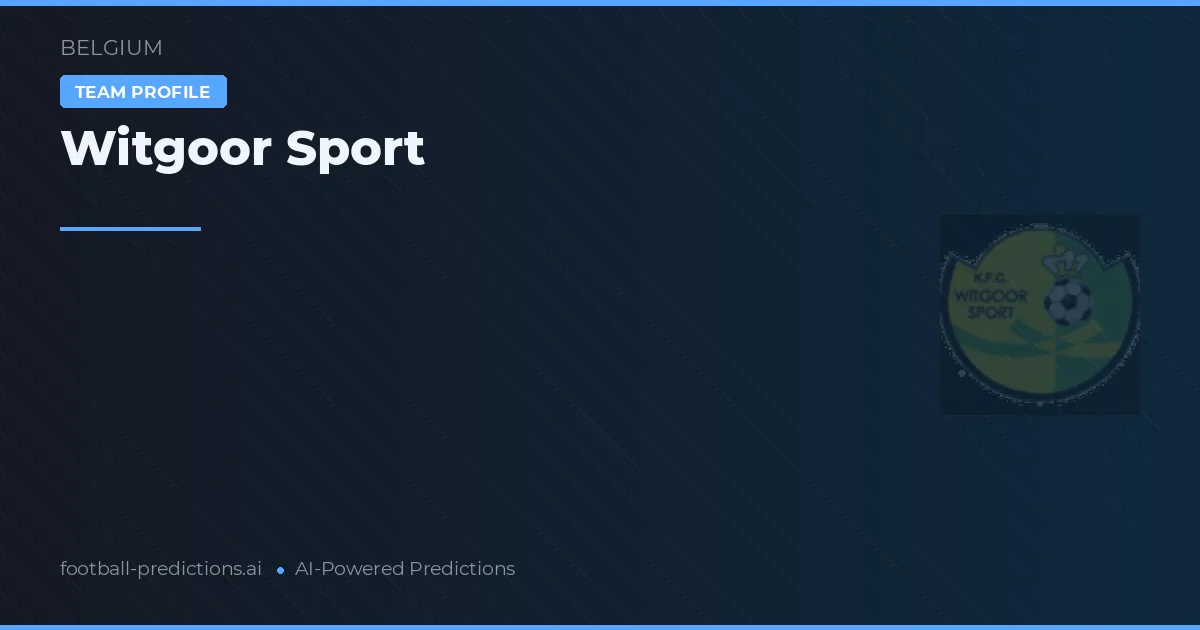 Witgoor Sport Tipy a statistiky