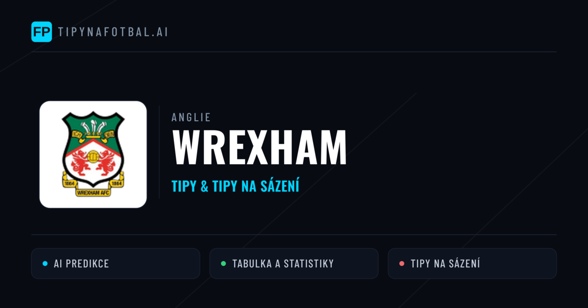 Wrexham Tipy a statistiky