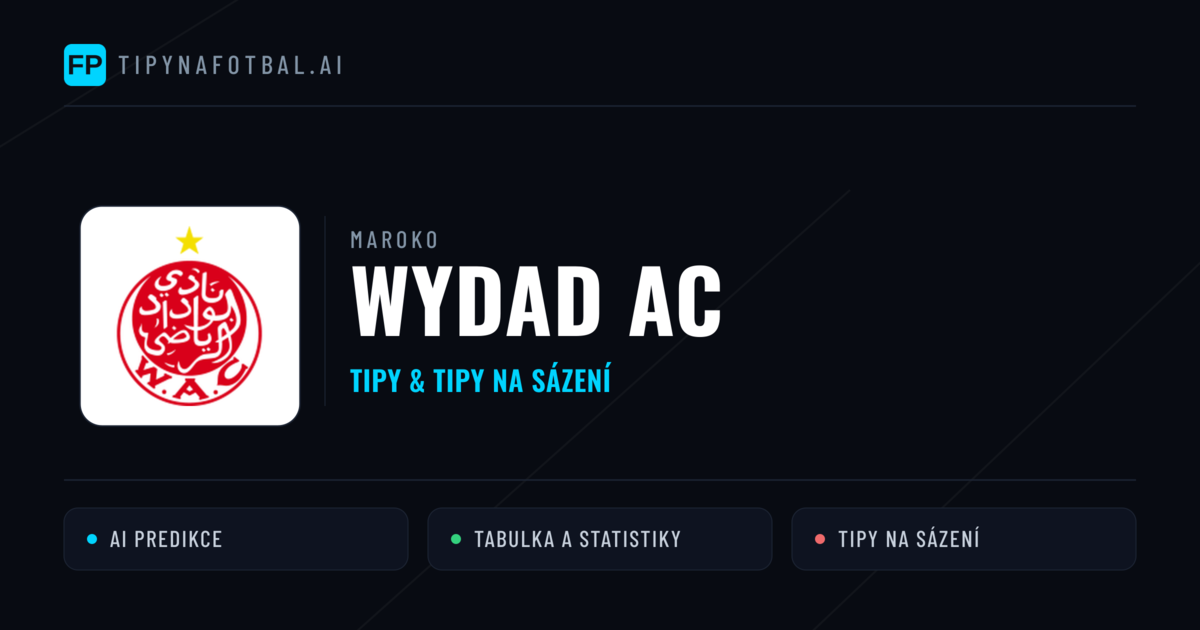 Wydad AC Tipy a statistiky