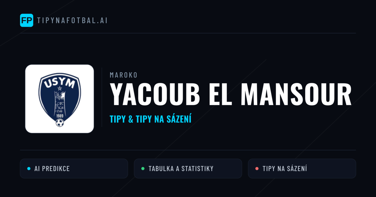 Yacoub El Mansour Tipy a statistiky