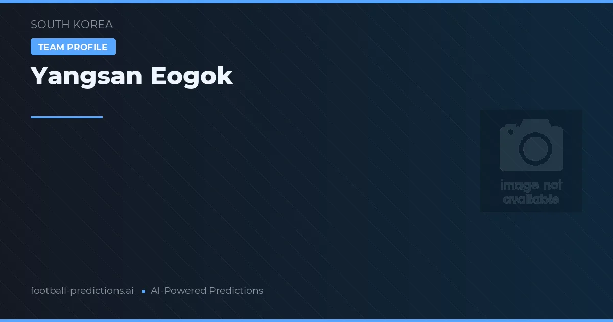 Yangsan Eogok Tipy a statistiky