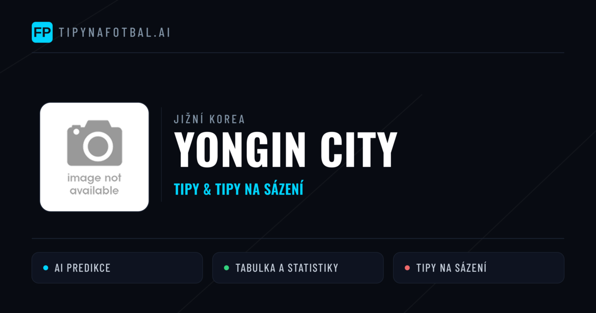Yongin City Tipy a statistiky