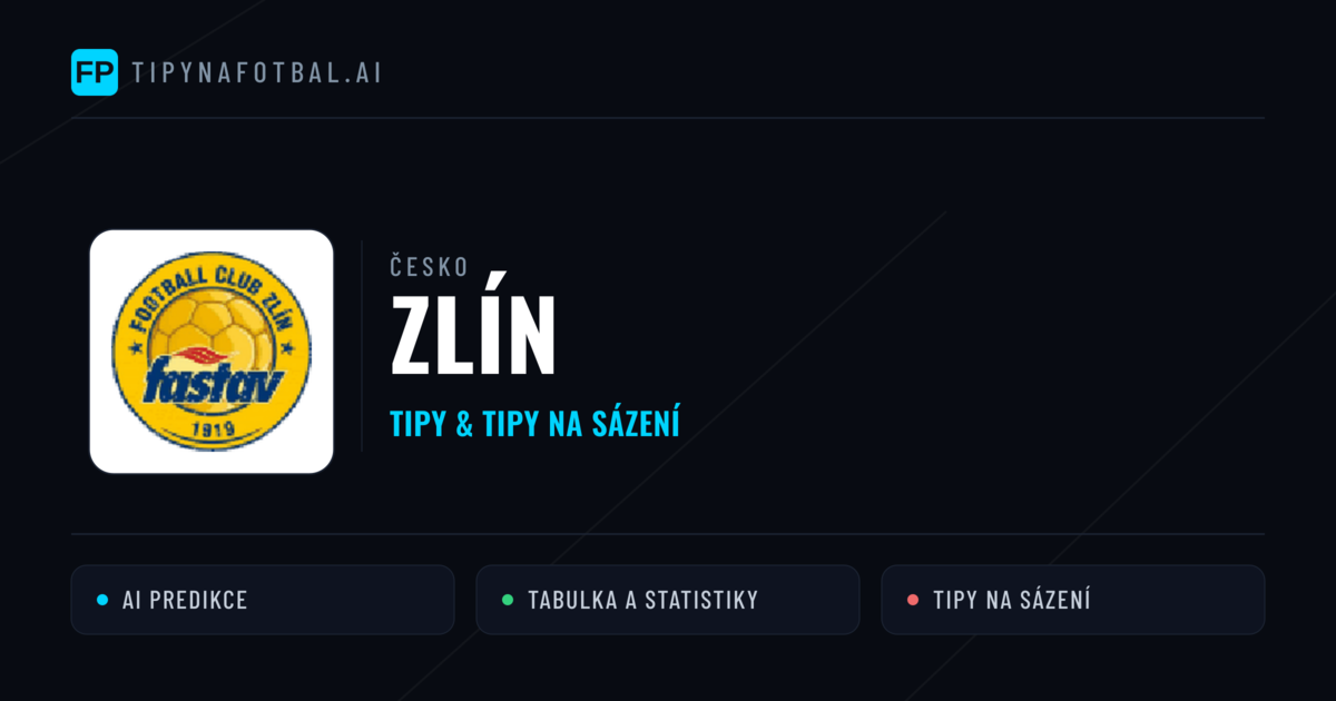 Zlín Tipy a statistiky