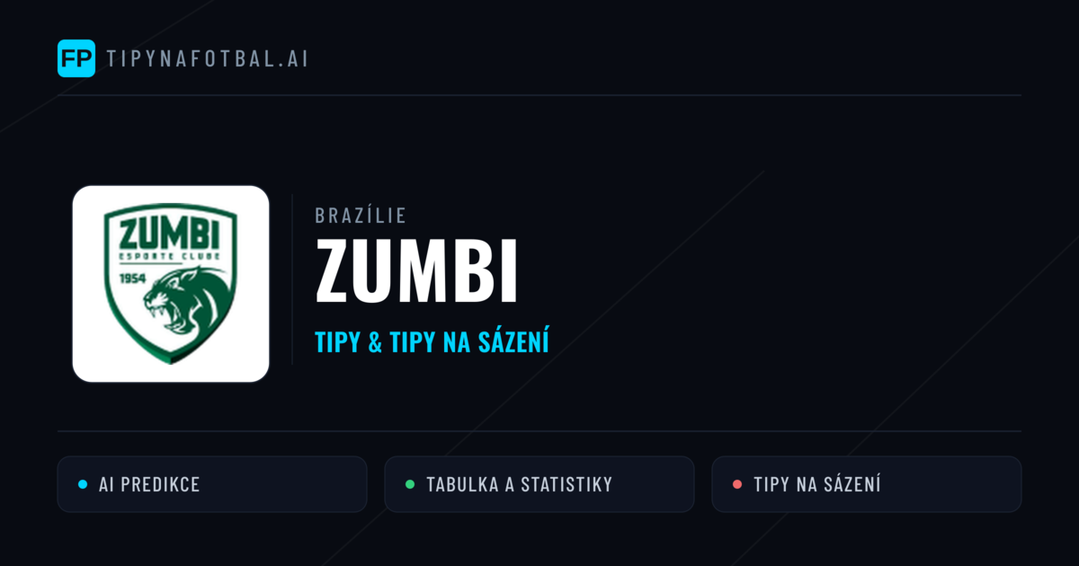 Zumbi Tipy a statistiky