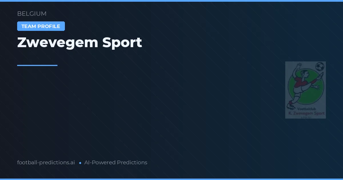 Zwevegem Sport Tipy a statistiky